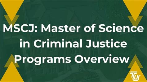 mscj degree|Master of Science in Criminal Justice (MSCJ) with Specialization .